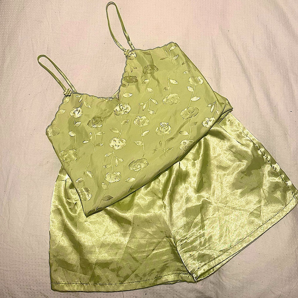 90’s Vintage Satin PJ Set